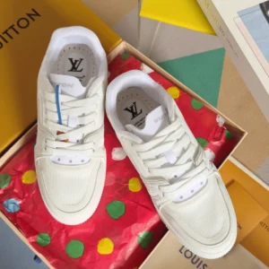 LV Trainer Sneakers In White - RLS174
