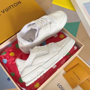LV Trainer Sneakers In White - RLS174