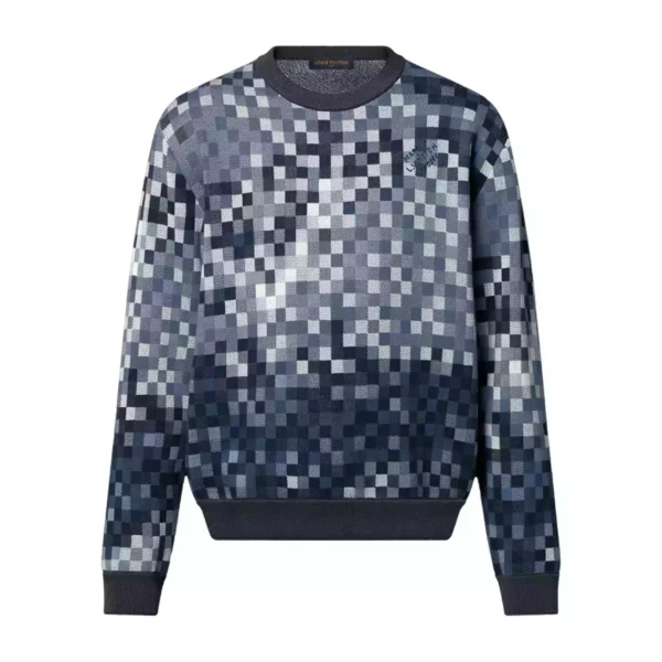LV Vers Damoflage Jacquard Jumper 