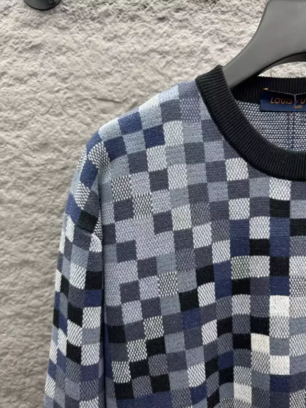 LV Vers Damoflage Jacquard Jumper 