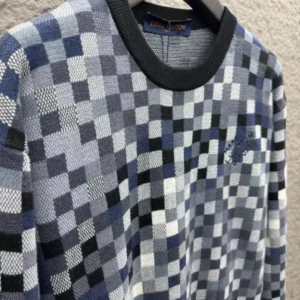 LV Vers Damoflage Jacquard Jumper 