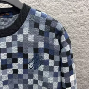 LV Vers Damoflage Jacquard Jumper 