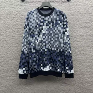 LV Vers Damoflage Jacquard Jumper 