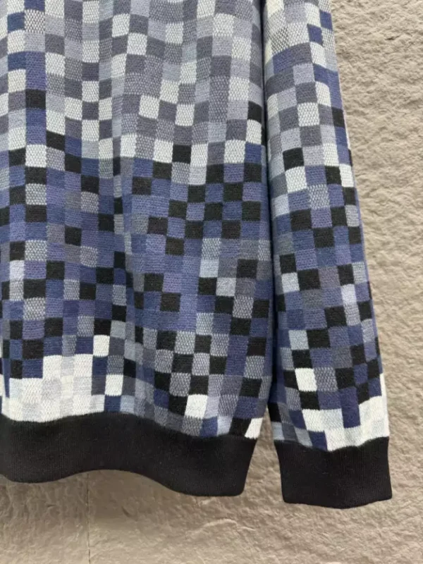 LV Vers Damoflage Jacquard Jumper 