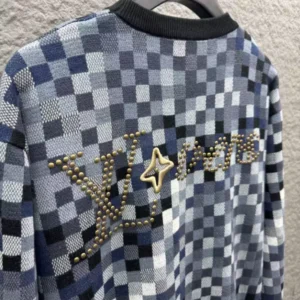 LV Vers Damoflage Jacquard Jumper 