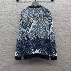 LV Vers Damoflage Jacquard Jumper 
