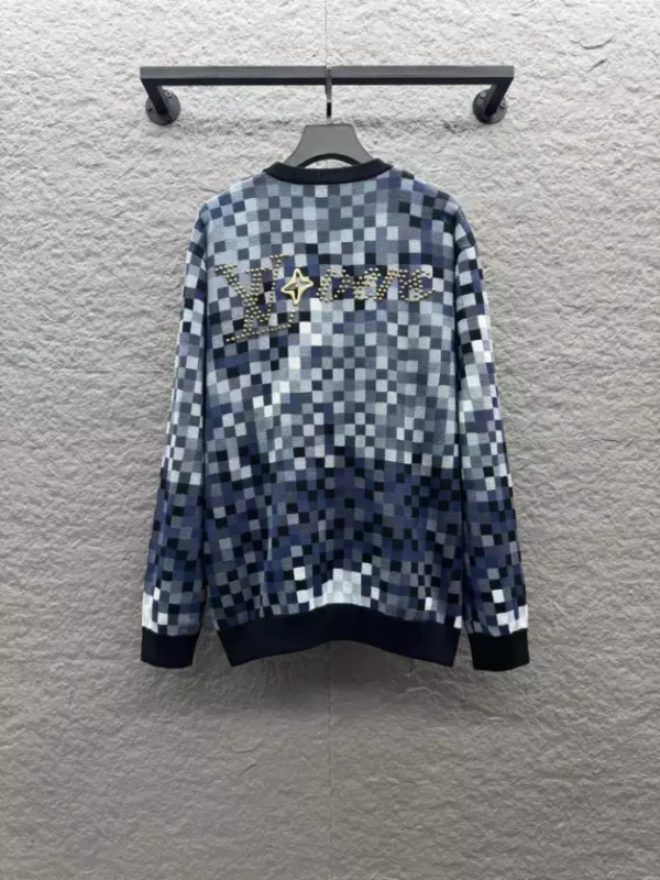 LV Vers Damoflage Jacquard Jumper 