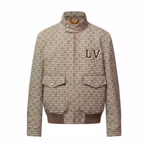 LV Monogram Wool Harrington Blouson – LJ01