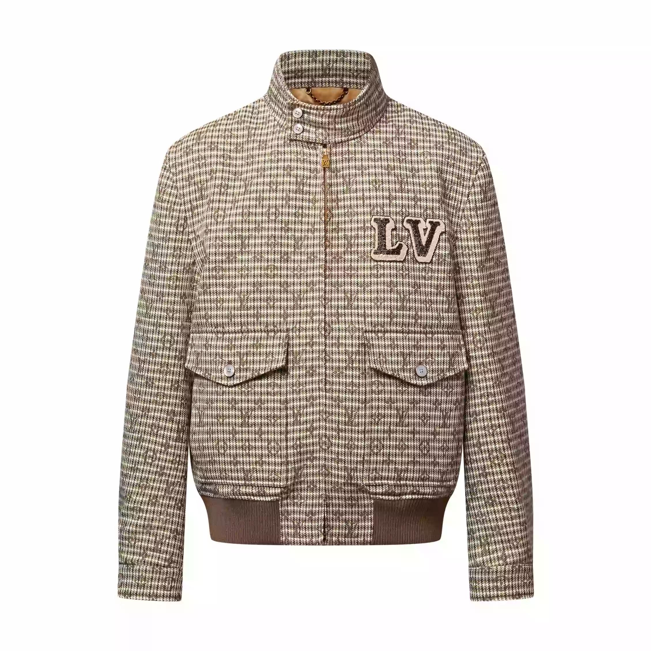 LV Monogram Wool Harrington Blouson – LJ01