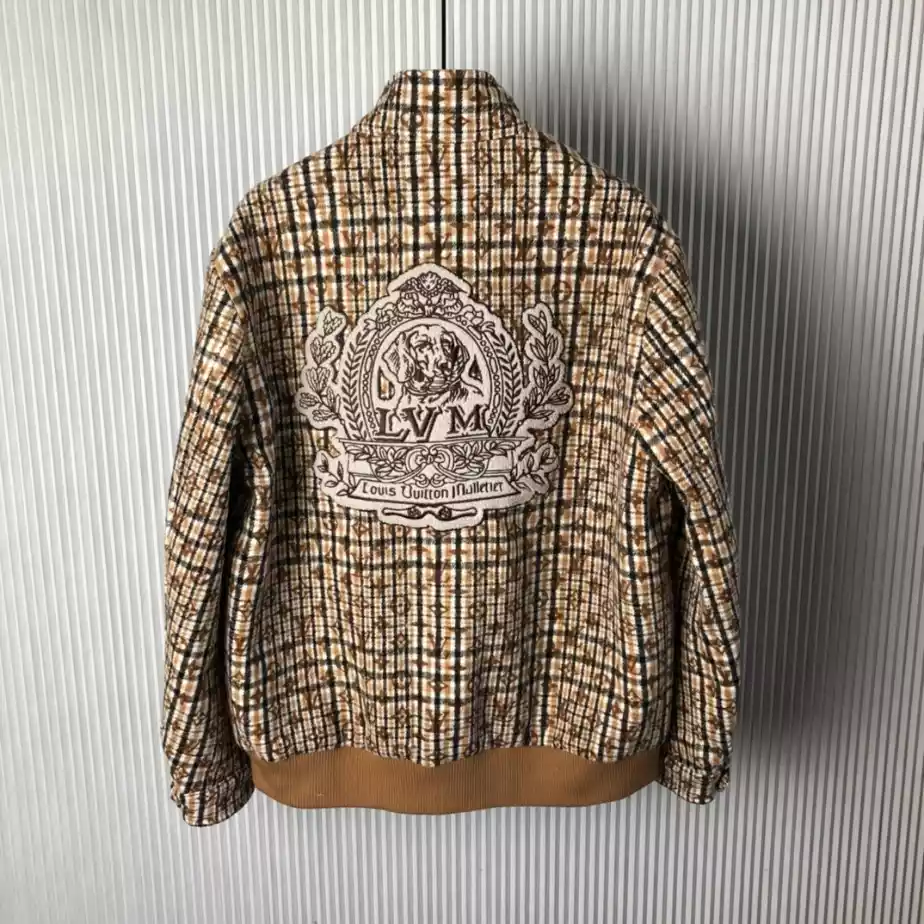 LV Monogram Wool Harrington Blouson – LJ01