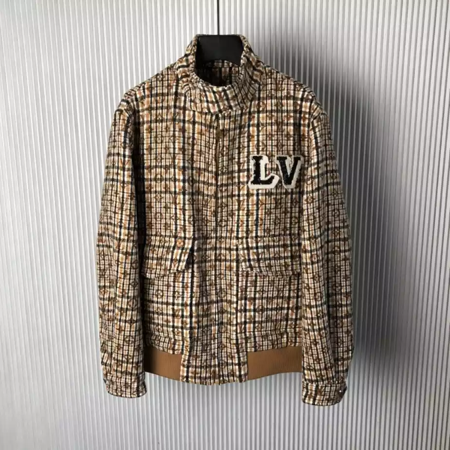 LV Monogram Wool Harrington Blouson – LJ01