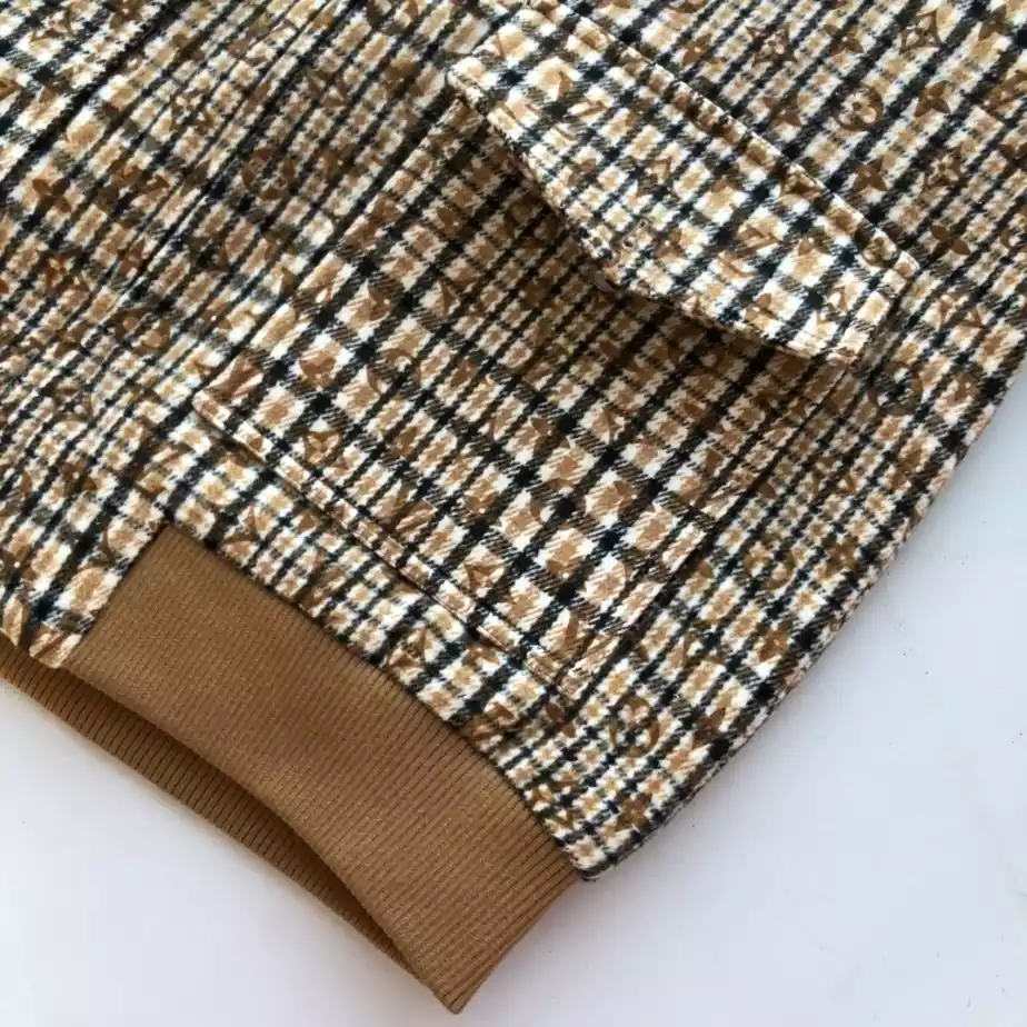 LV Monogram Wool Harrington Blouson – LJ01