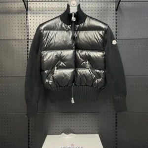 Moncler Knitted Back And Sleeve Jacket – CJ39