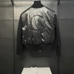 Moncler Knitted Back And Sleeve Jacket – CJ39