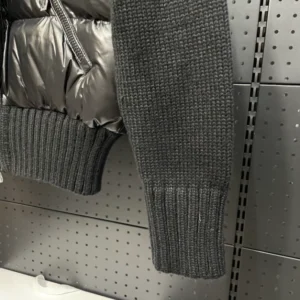 Moncler Knitted Back And Sleeve Jacket – CJ39