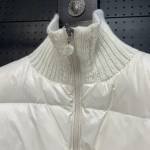 Moncler Knitted Back And Sleeve Jacket – CJ40