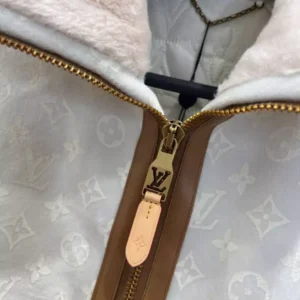 LV Monogram Blouson With Shearling Collar – LJ03