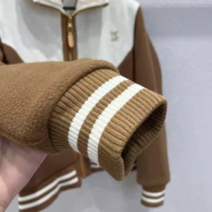 LV Monogram Blouson With Shearling Collar – LJ03