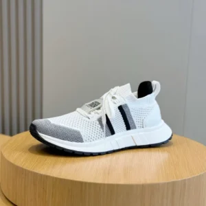 Run'n'Dior Sneaker Ecru Technical Mesh With Wool - RDS139