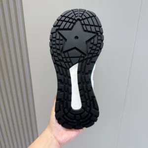 Run'n'Dior Sneaker Ecru Technical Mesh With Wool - RDS139