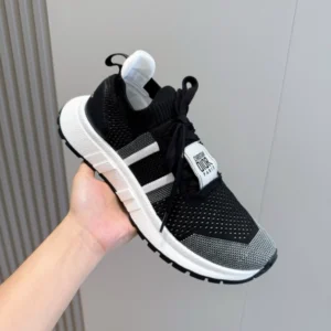 Run'n'Dior Sneaker Ecru Technical Mesh With Wool - RDS141