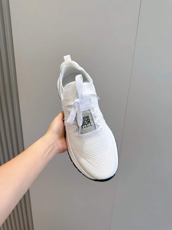 Run'n'Dior Sneaker White Technical Mesh - RDS140