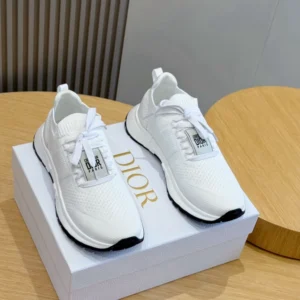 Run'n'Dior Sneaker White Technical Mesh - RDS140