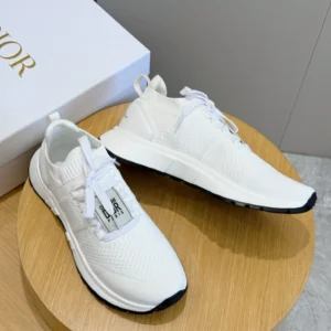 Run'n'Dior Sneaker White Technical Mesh - RDS140