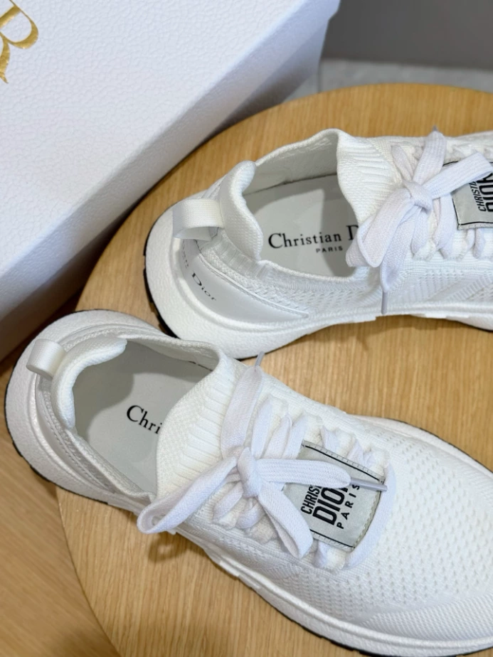 Run'n'Dior Sneaker White Technical Mesh - RDS140