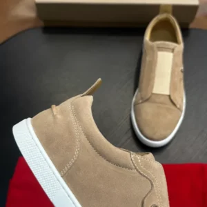 Christian Louboutin St Louis Suede Slip-on Sneakers – CRS59