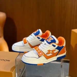 LV Trainer Sneaker In Orange - RLS187