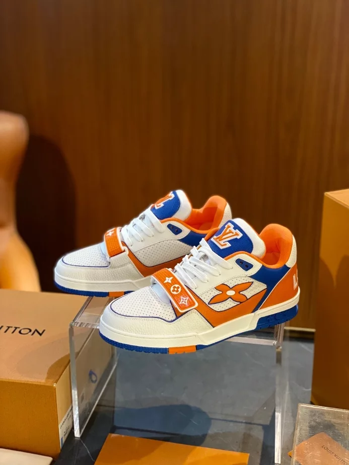 LV Trainer Sneaker In Orange - RLS187
