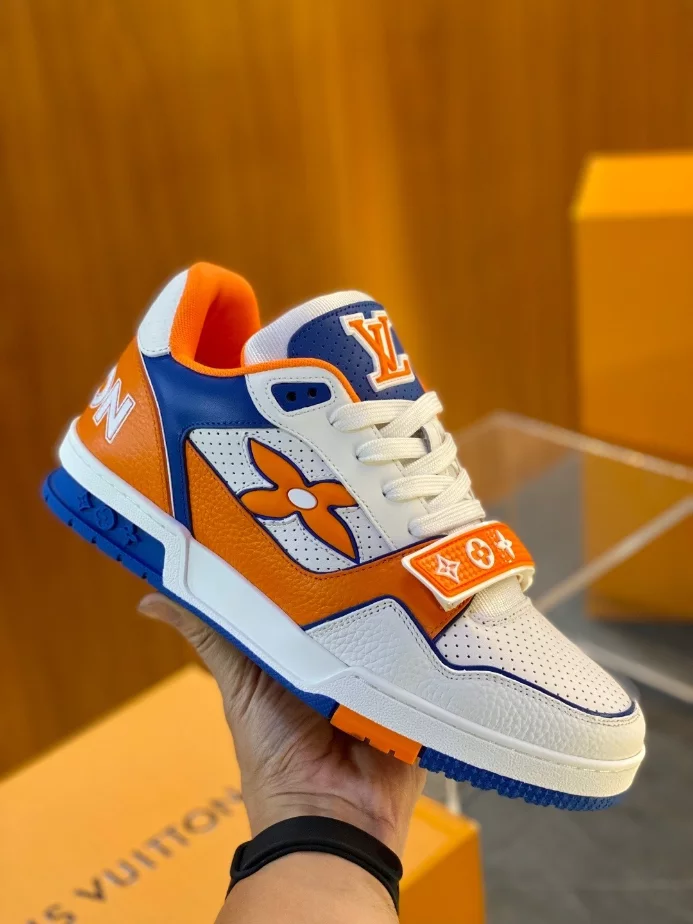 LV Trainer Sneaker In Orange - RLS187