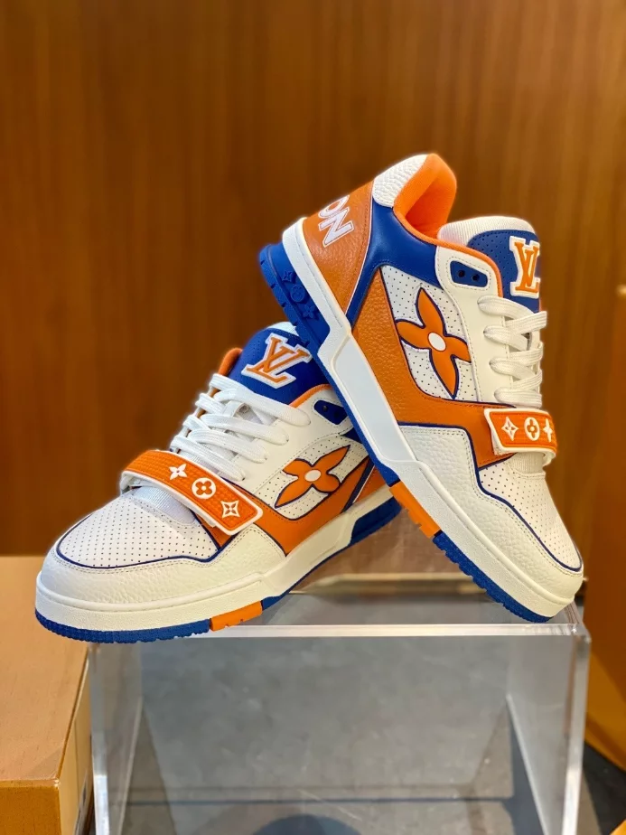 LV Trainer Sneaker In Orange - RLS187