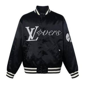 LV Embroidered Nylon Baseball Blouson – LJ07
