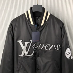 LV Embroidered Nylon Baseball Blouson – LJ07