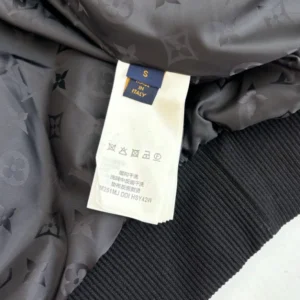 LV Leather Patch Fleece Blouson – LJ13