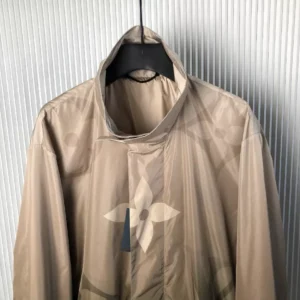 LV Monogram Printed Light Nylon Windbreaker – LJ09