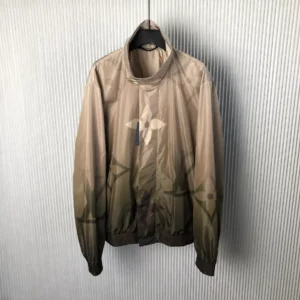 LV Monogram Printed Light Nylon Windbreaker – LJ09
