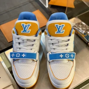 LV Trainer Sneaker In Blue - RLS188