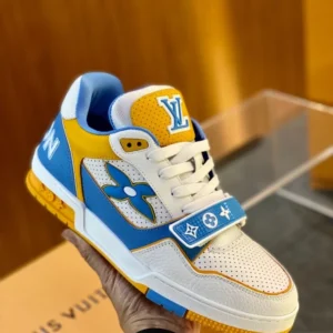 LV Trainer Sneaker In Blue - RLS188