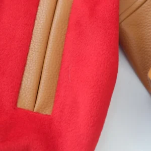 LV Vvn Leather Varsity Jacket – LJ15