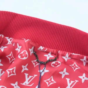 LV Vvn Leather Varsity Jacket – LJ15