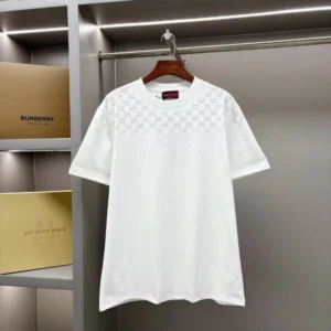 Gucci Cotton Jersey T-shirt With Crystals In White - GRT38