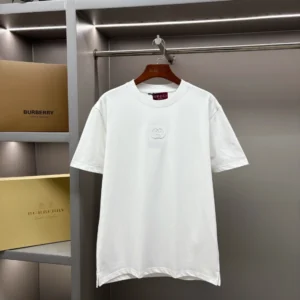 Gucci Cotton Jersey T-shirt With Embroidery In White - GRT39