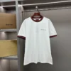 Gucci Ribbed-Trim Cotton T-shirt - GRT26