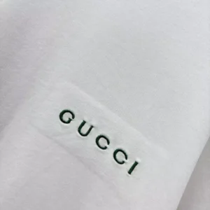 Gucci Ribbed-Trim Cotton T-shirt - GRT26
