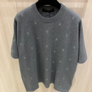 LV Blason Embroidered Short-Sleeved Crewneck - LRT133