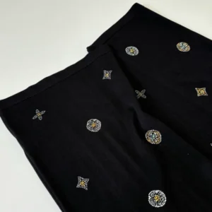 LV Embellished Short-Sleeved Crewneck - LRT124