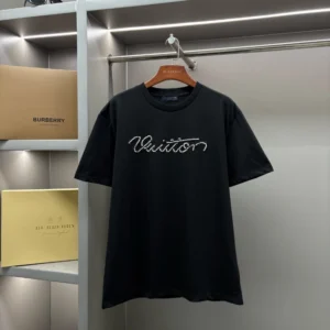 LV Embellished Signature Short-Sleeved T-Shirt - LRT125